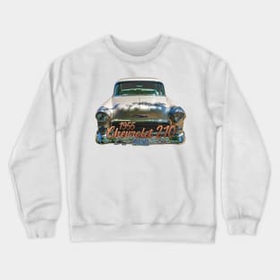 1955 Chevrolet 210 2 Door Sedan Crewneck Sweatshirt